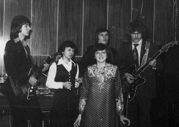 Hudobná kapela Gymnázia v r. 1976-1978